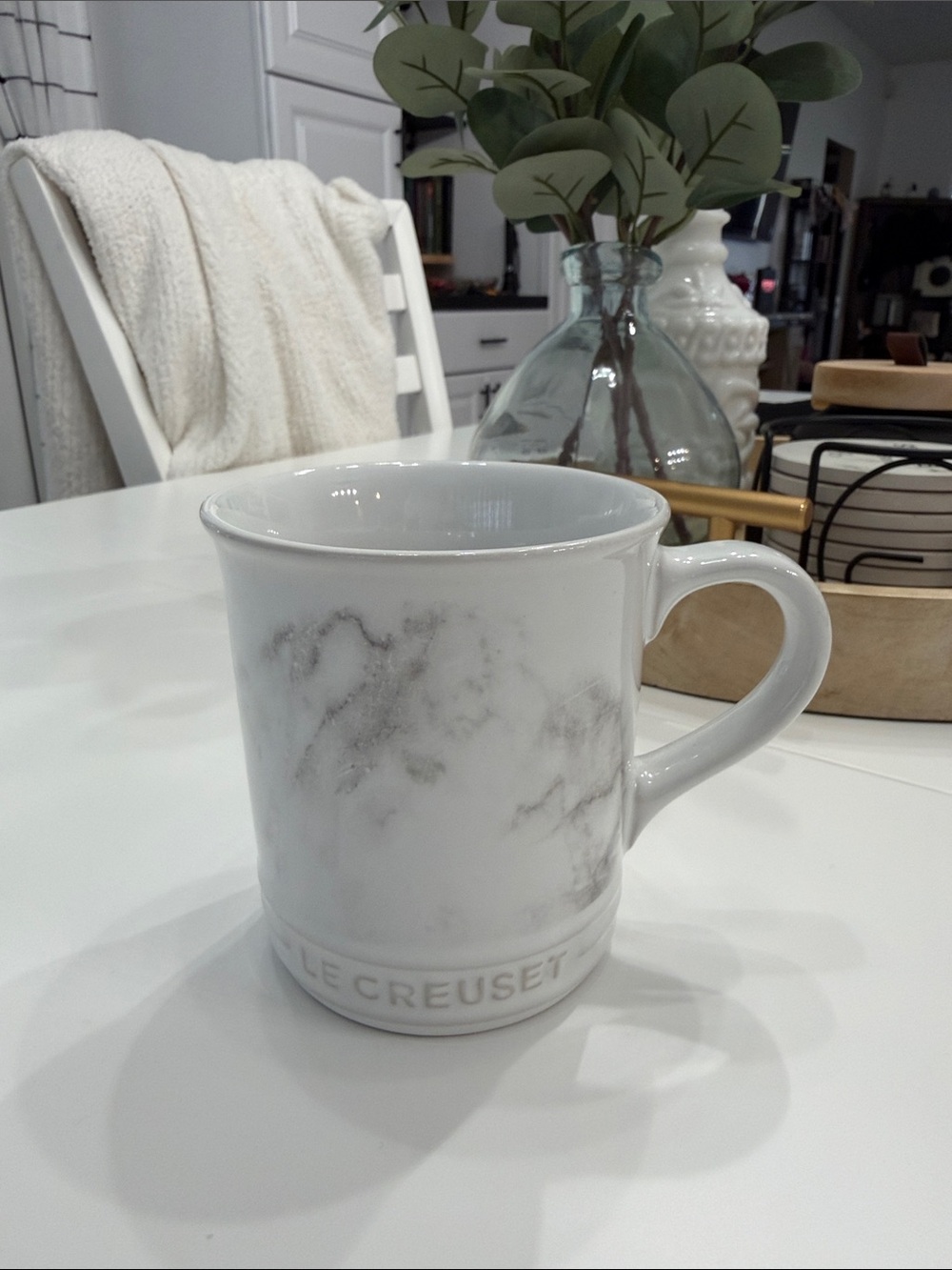 Marble Le Creuset Mug 🤍